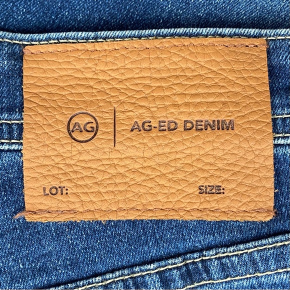 AG Denim Everett Men's Jeans Size 34 x 33 Blue Denim Slim Straight Stretch NEW - Picture 7 of 14